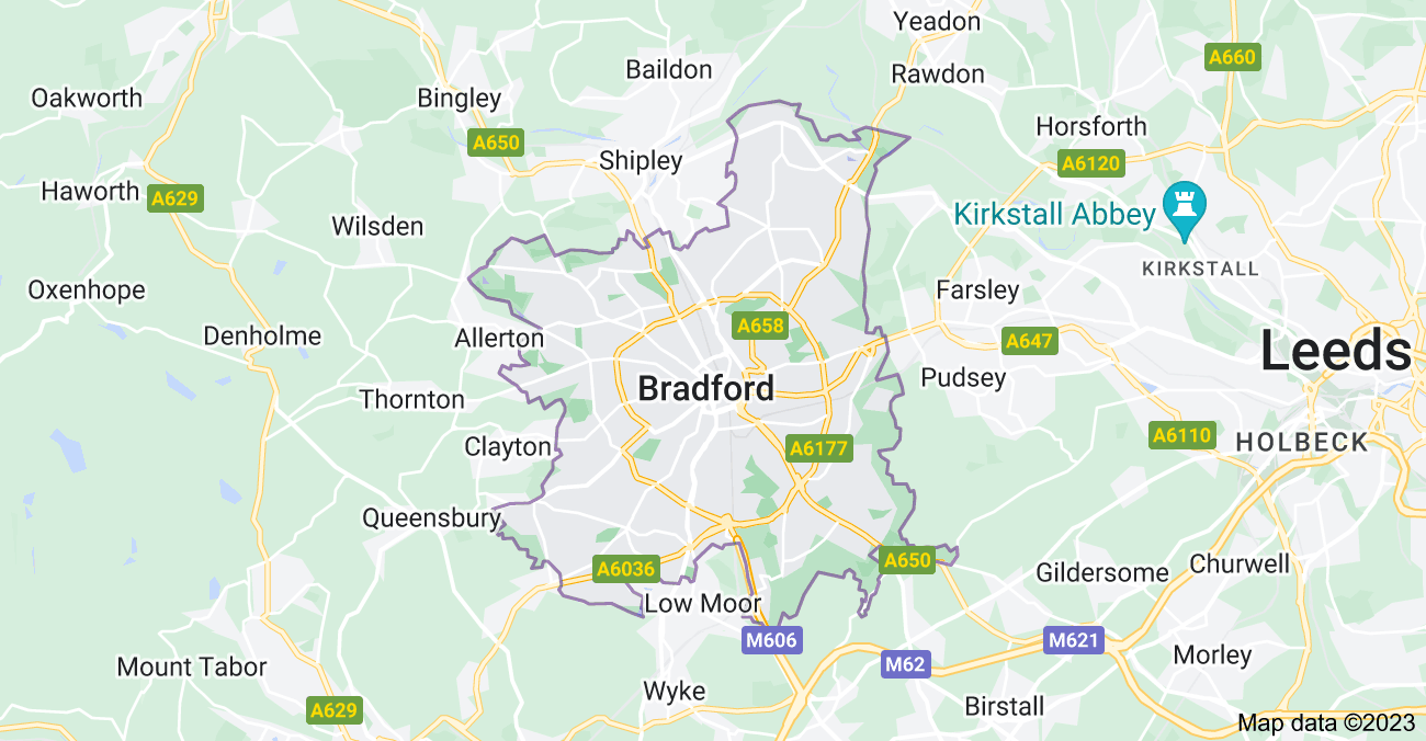 bradford map