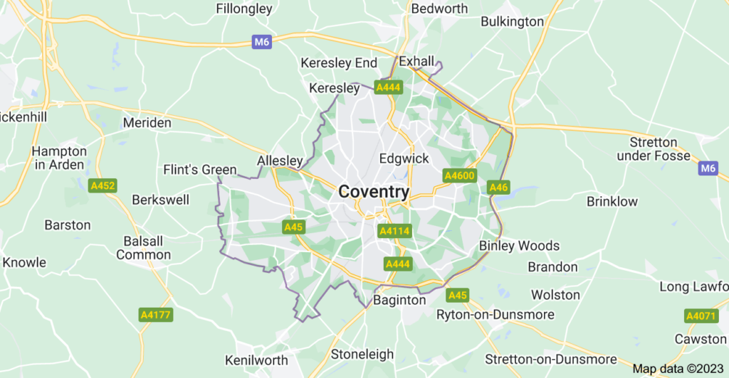 coventry map