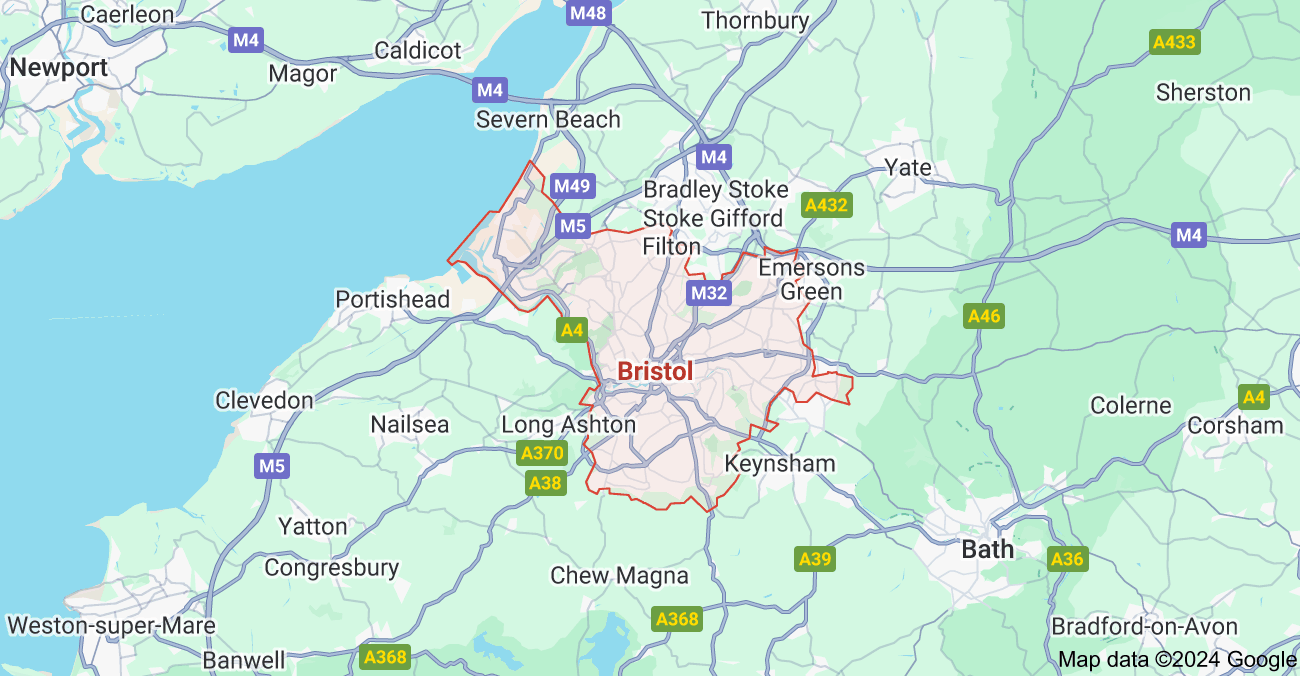 bristol map