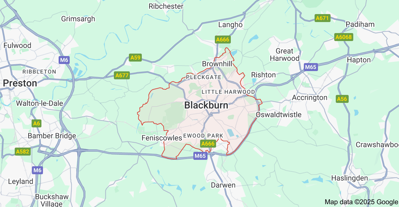 blackburn map