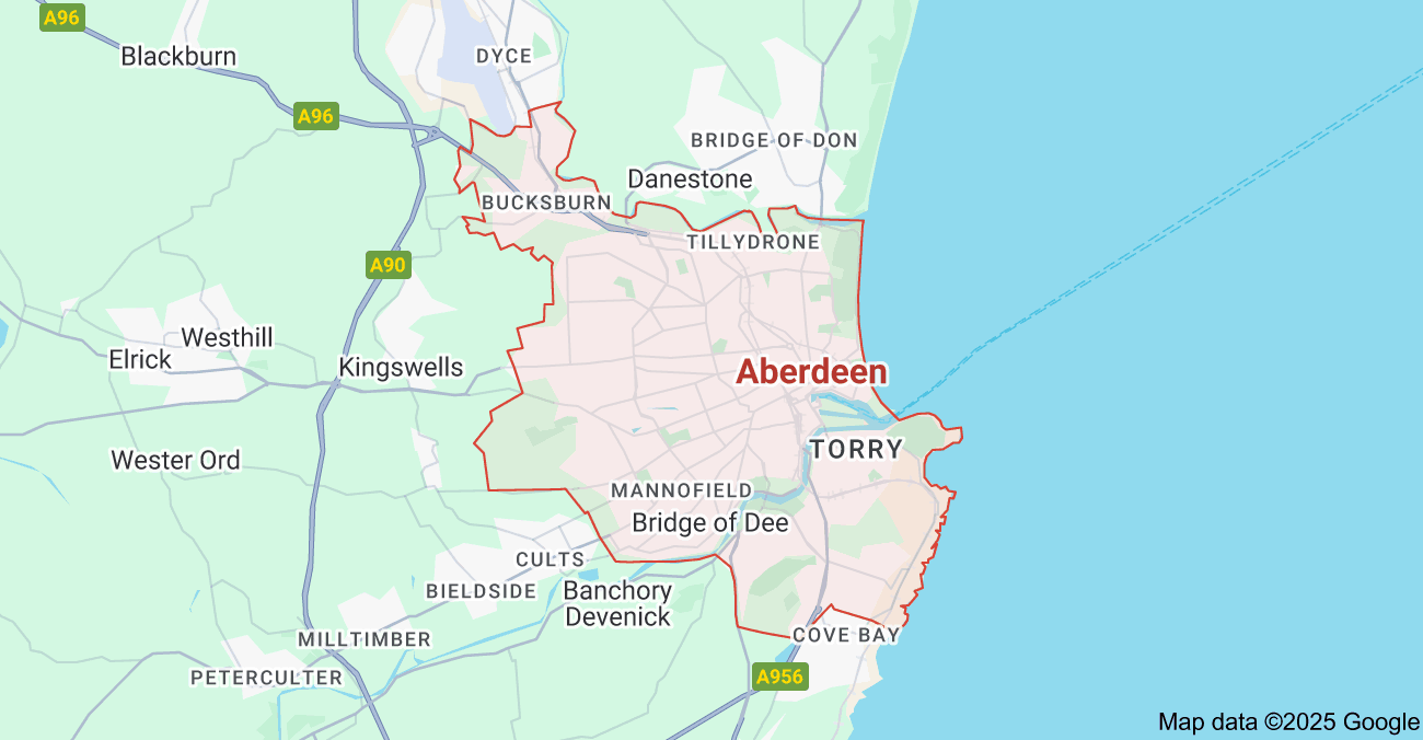 aberdeen map