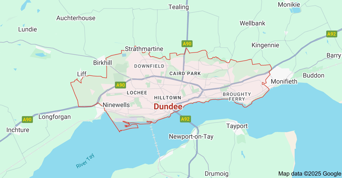 dundee map