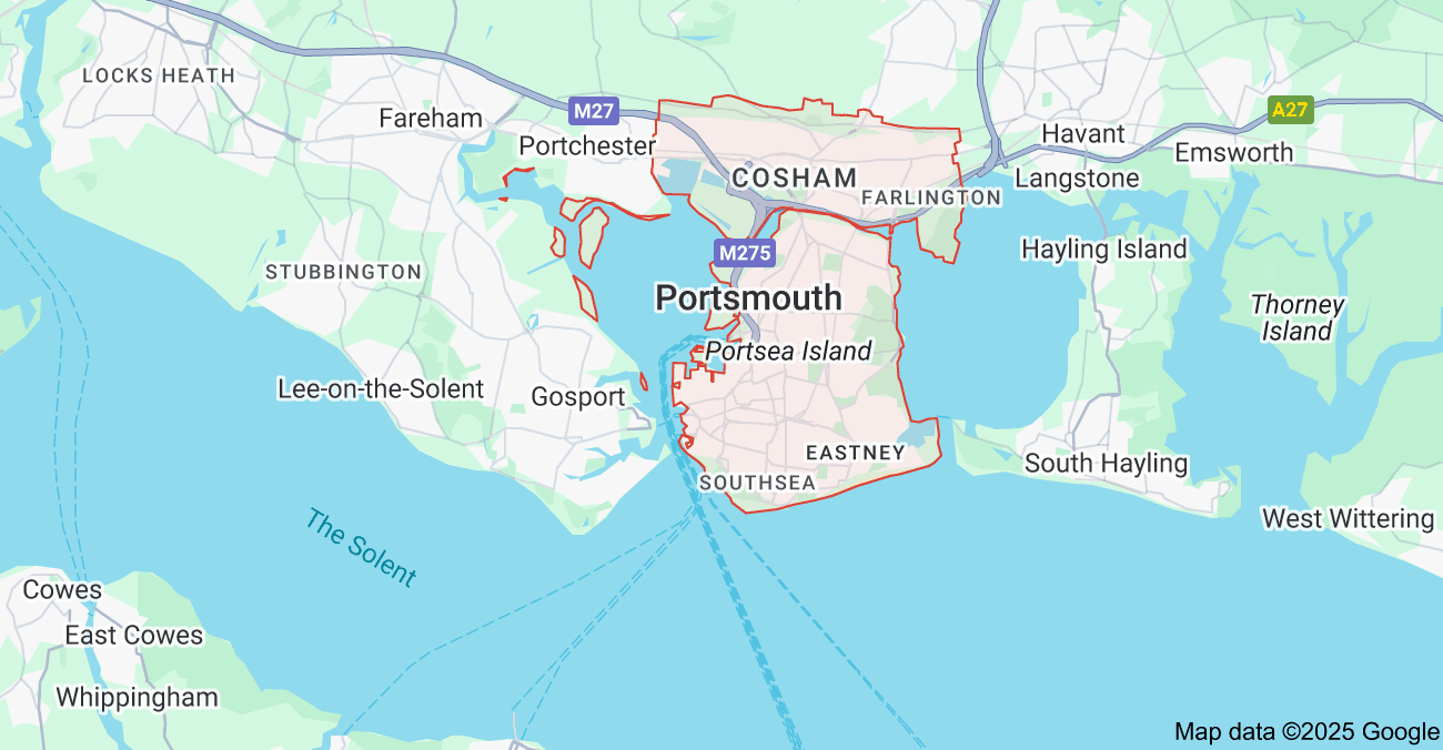 portsmouth map