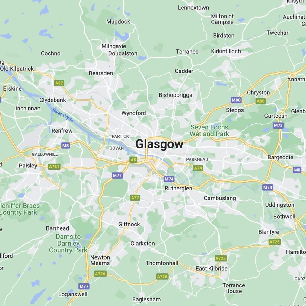 glasgow-map Glasgow Stone Chip Repairs