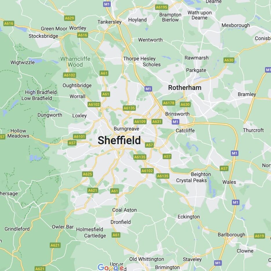 sheffield-map2 Sheffield Stone Chip Repairs